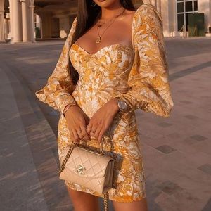 NWT Fashion Nova Jillian Printed Mini Dress